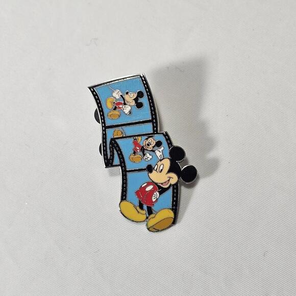 Disney Pin Jerry Leigh FILMSTRIP MICKEY MOUSE Trading Lapel Hat Pinback - Picture 1 of 3